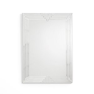 Miroir rectangulaire gravé 50x70 cm, Valga
