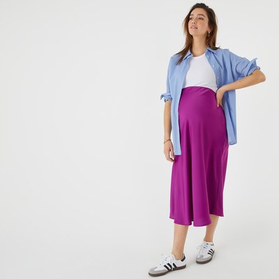 Recycled Satin Maternity Skirt LA REDOUTE COLLECTIONS