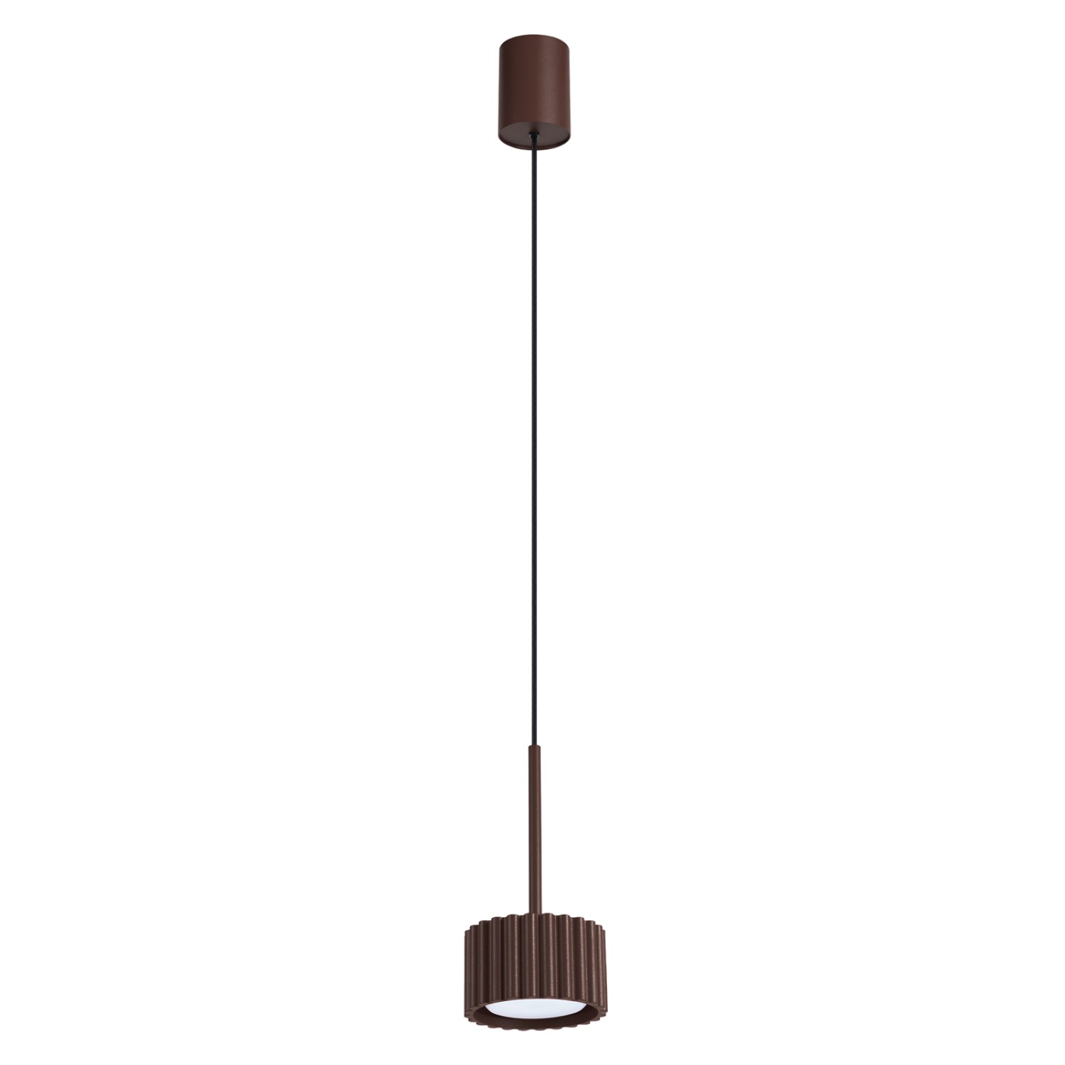 Suspension Aluminium Marron Gx53 1 AURA, EDEN