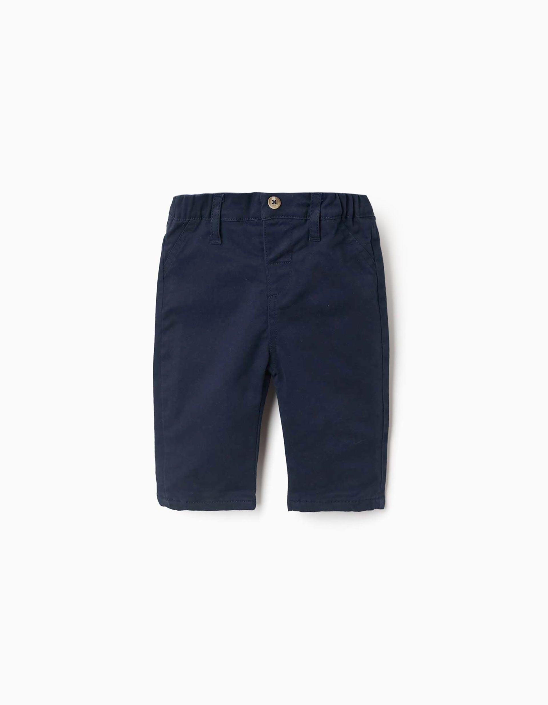 Pantalon en sergé avec taille élastique, ZIPPY
