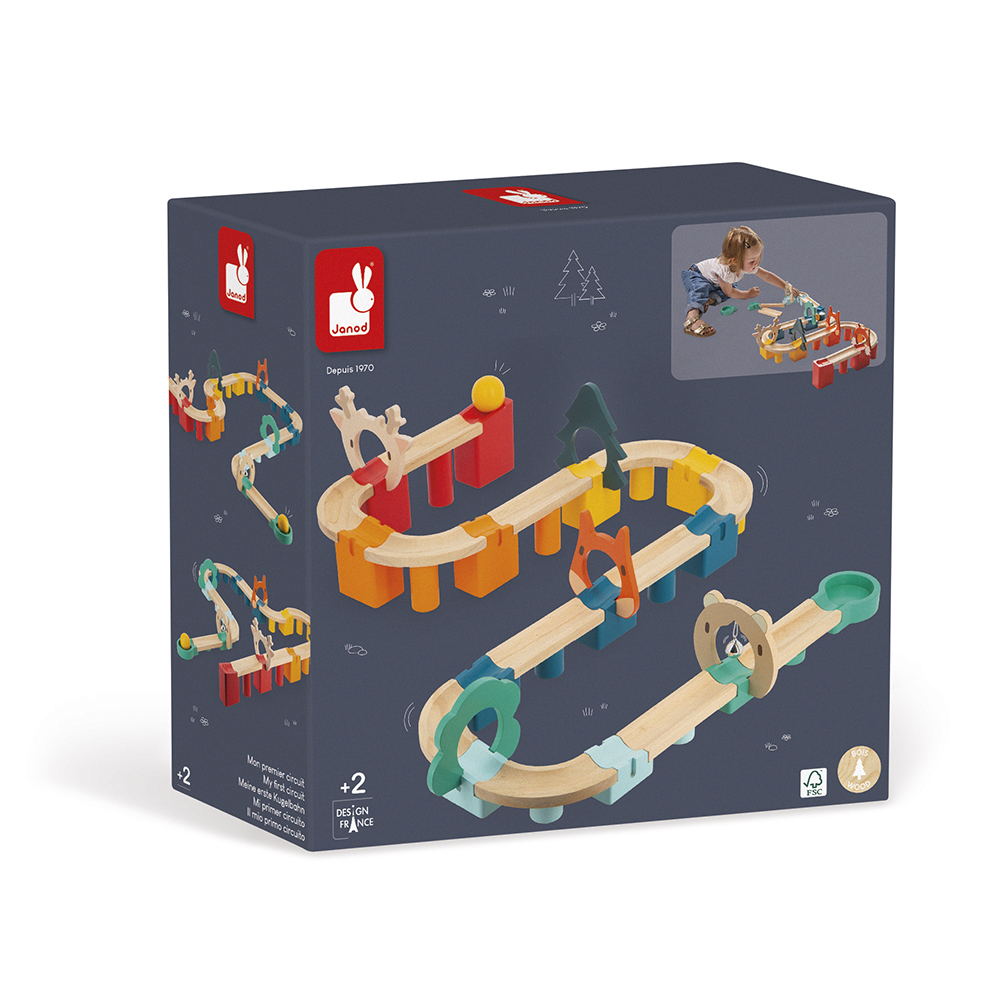 Mon Premier Circuit en Bois, JANOD