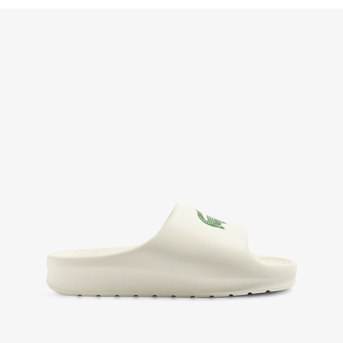 Green best sale lacoste sliders