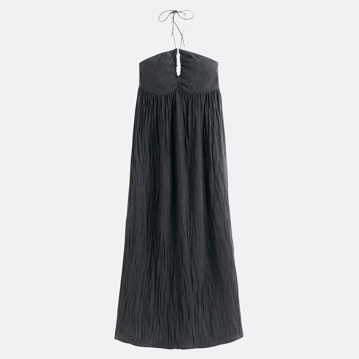 Sleeveless Maxi Dress To Tie Around The Neck, LA REDOUTE COLLECTIONS