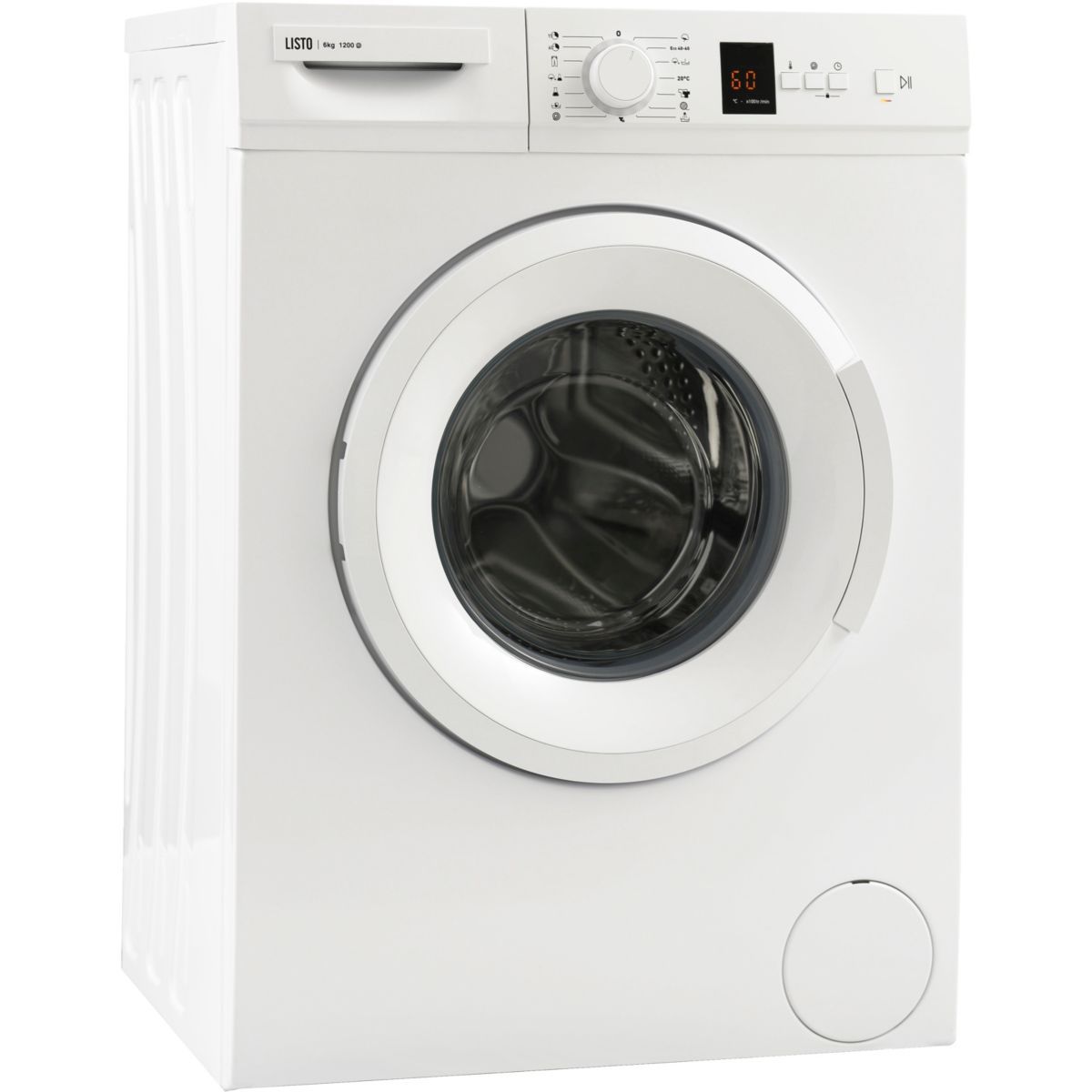 Machine à Laver Listo 5 Kg Notice Lave linge hublot lf612-l4b blanc Listo | La Redoute
