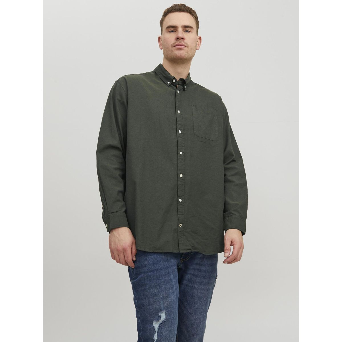 Veste chemise kaki 2025 homme