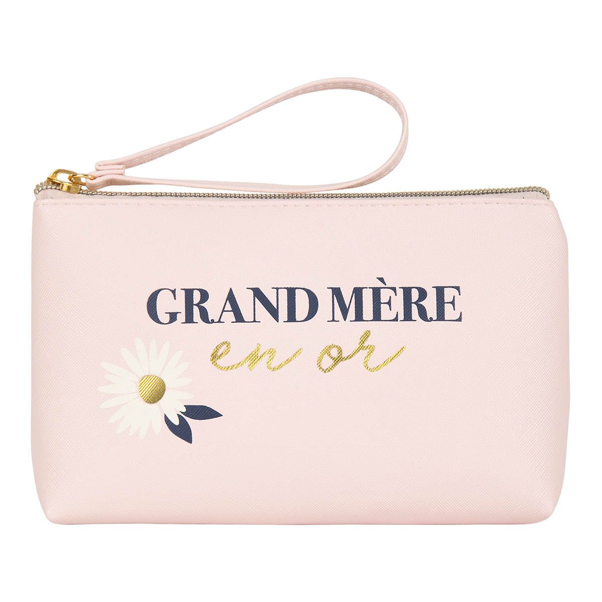 Pochette store rose doré