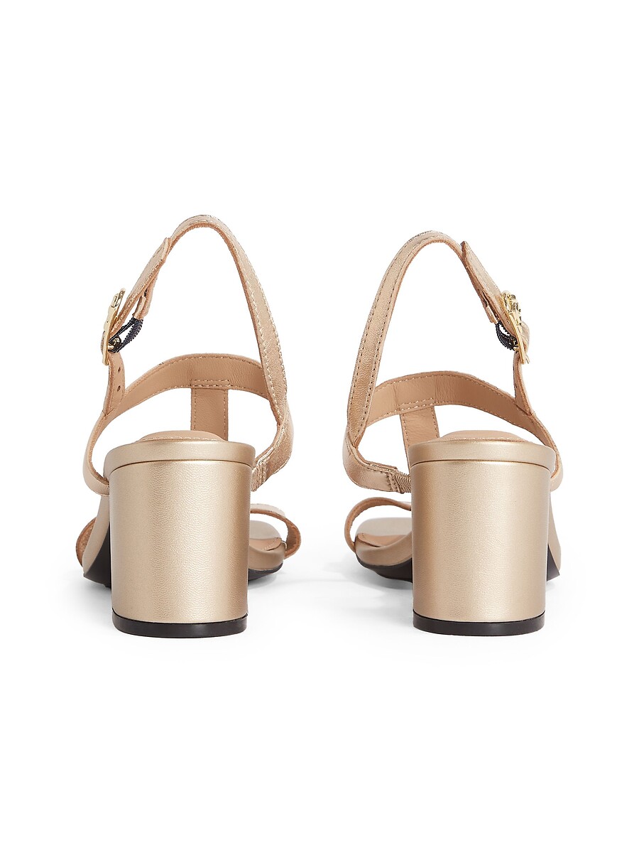 Tommy Hilfiger Sandalias de piel de tacón — foto 6