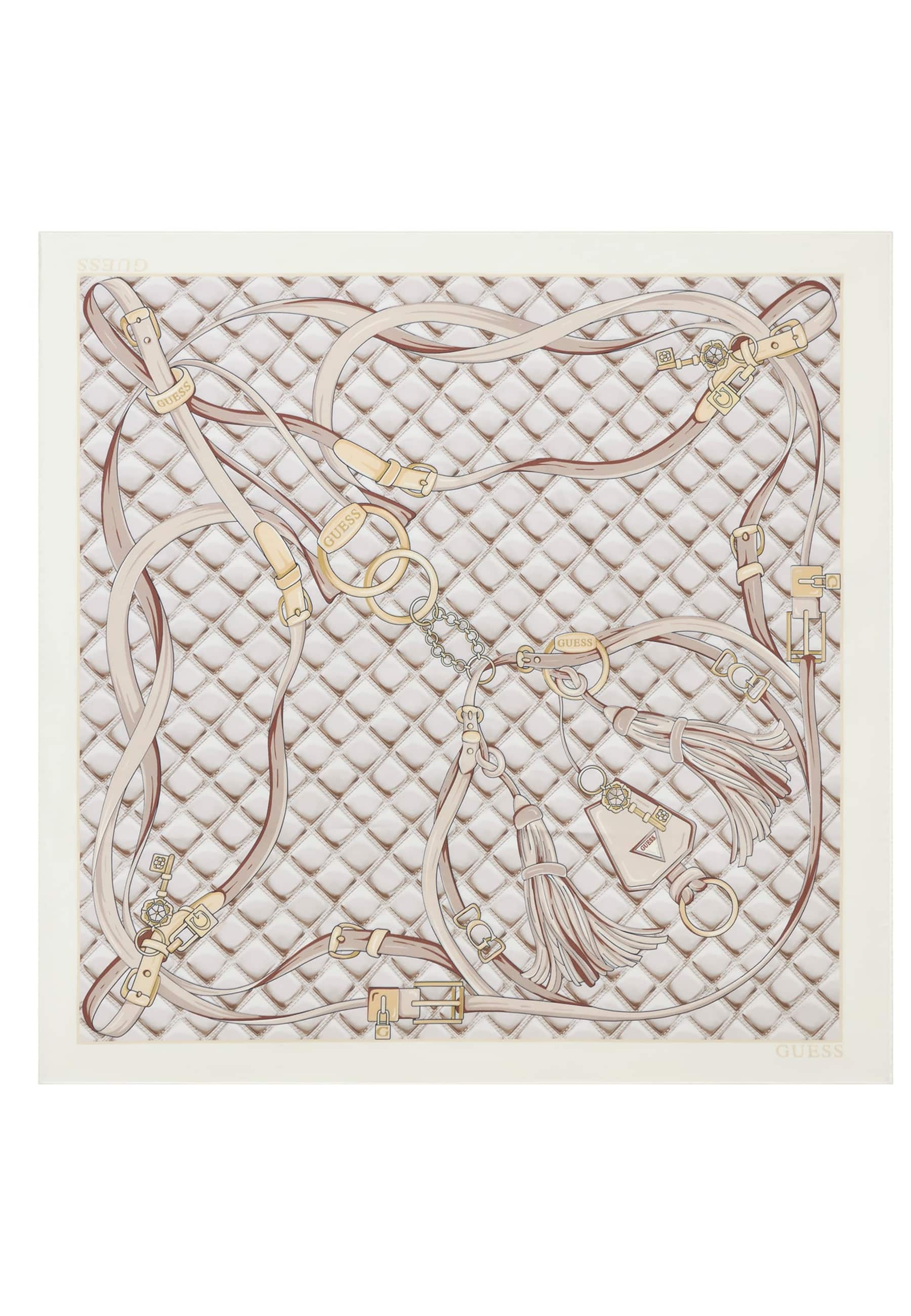 Maxine Lettering Foulard, GUESS