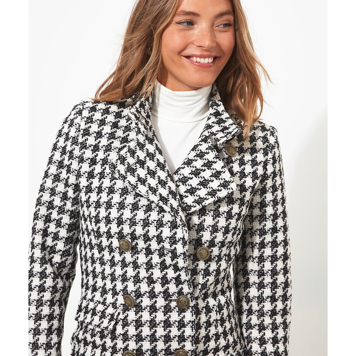 Manteau pied de 2024 poule la redoute