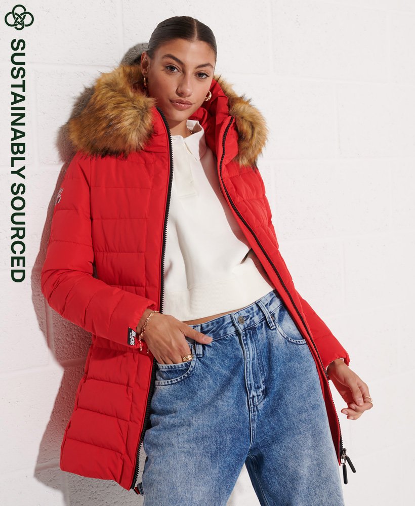 Doudoune longue Arctic, SUPERDRY