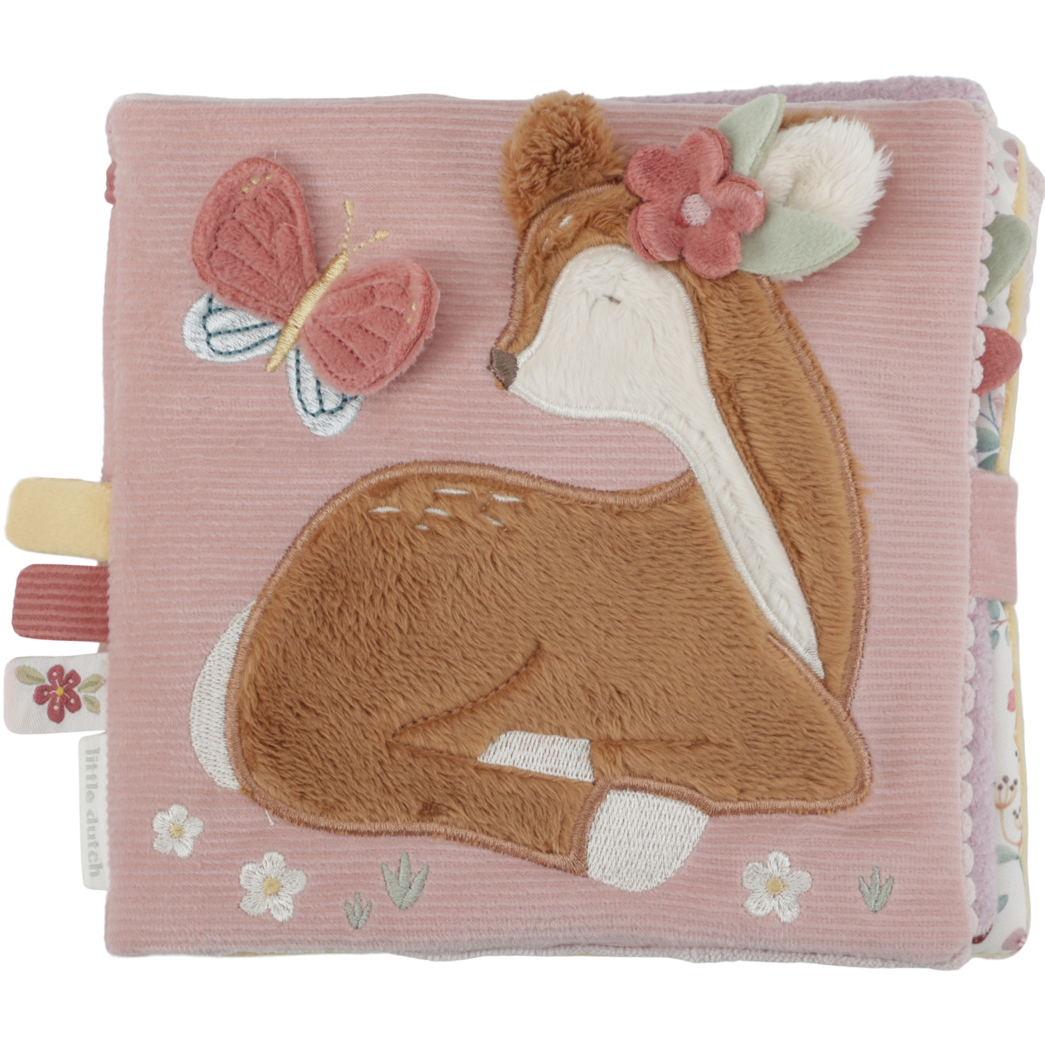 Livre d'activités flowers butterflies, LITTLE DUTCH