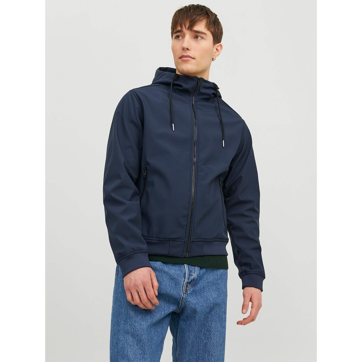 Blouson discount à capuche