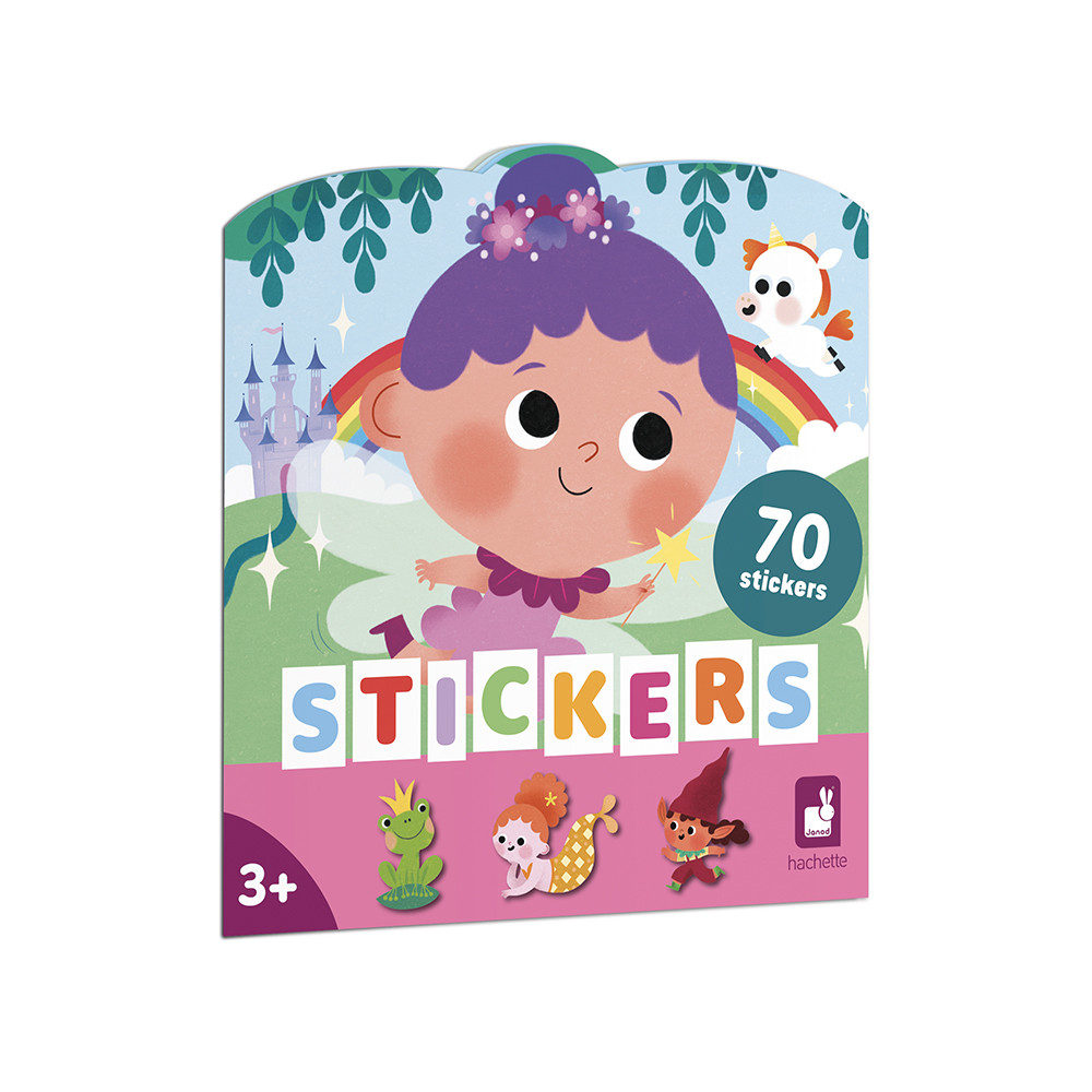 Stickers Au Pays Magique Dès 18 Mois, JANOD