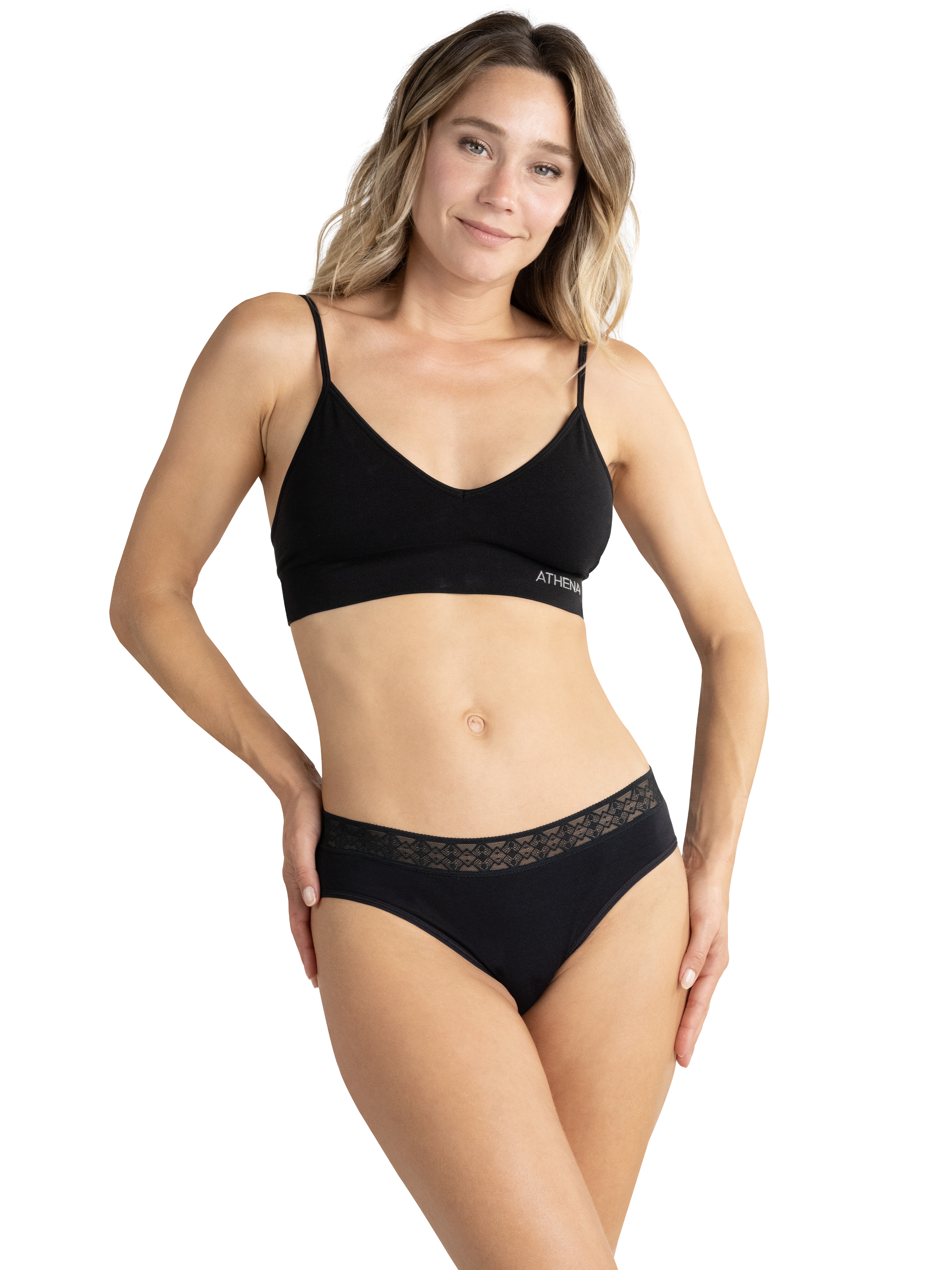Slip, Lot de 3, TRIO DENTELLE, ATHENA