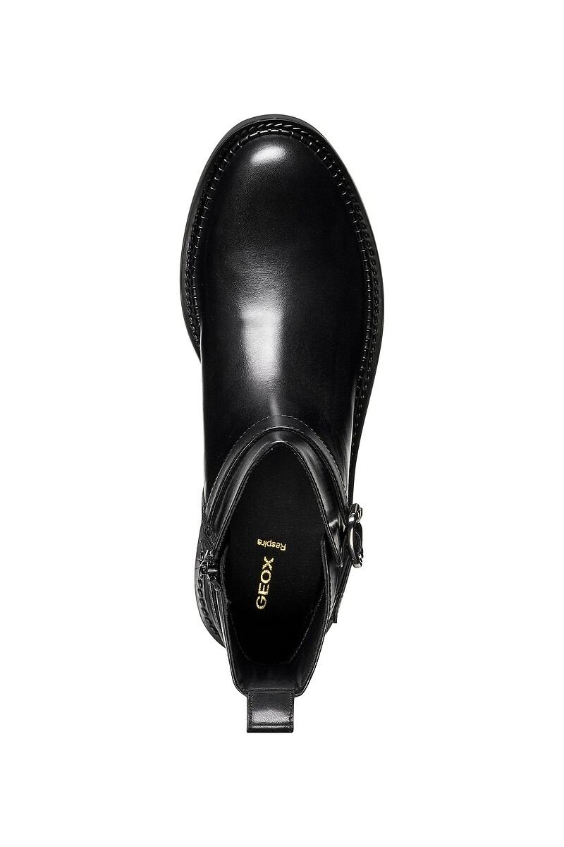 GEOX Botines de piel con cremallera SERILDA — foto 5