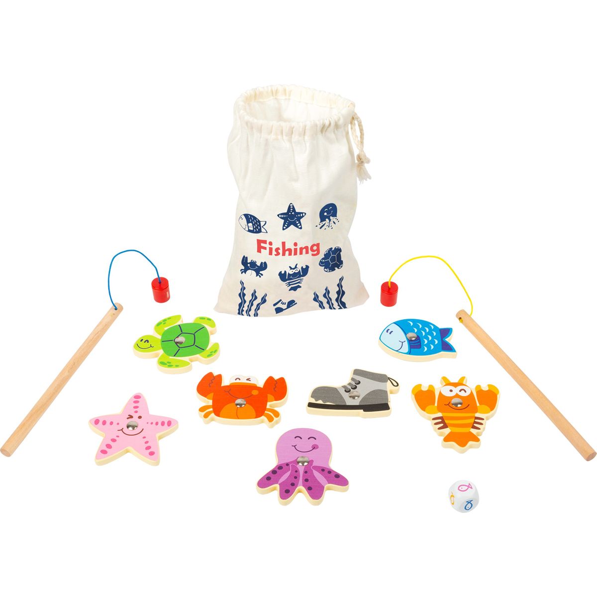 Ensemble de cannes à pêche magnétiques (Melissa & Doug, Djeco