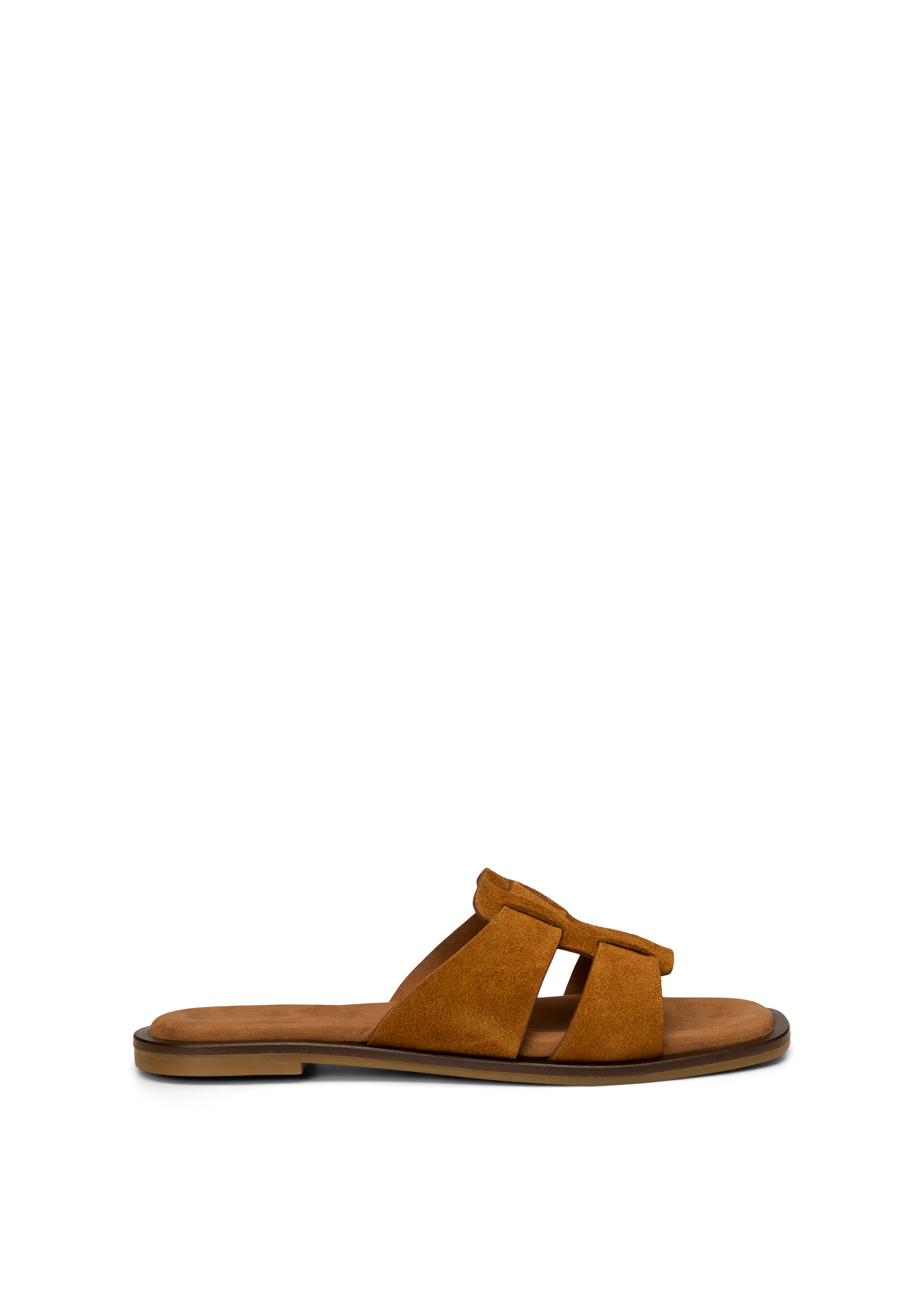 Mule modèle Marit en cuir velours doux, MARC O'POLO
