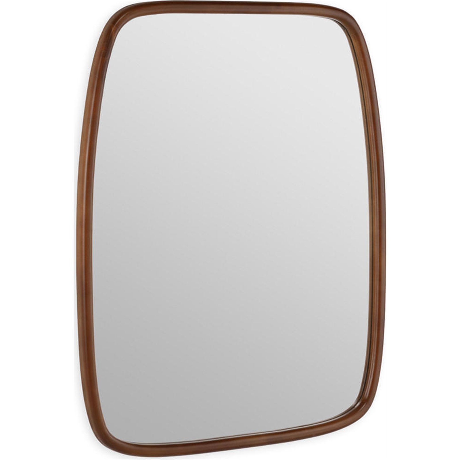 Miroir en bois aux angles arrondis, RECOLLECTION