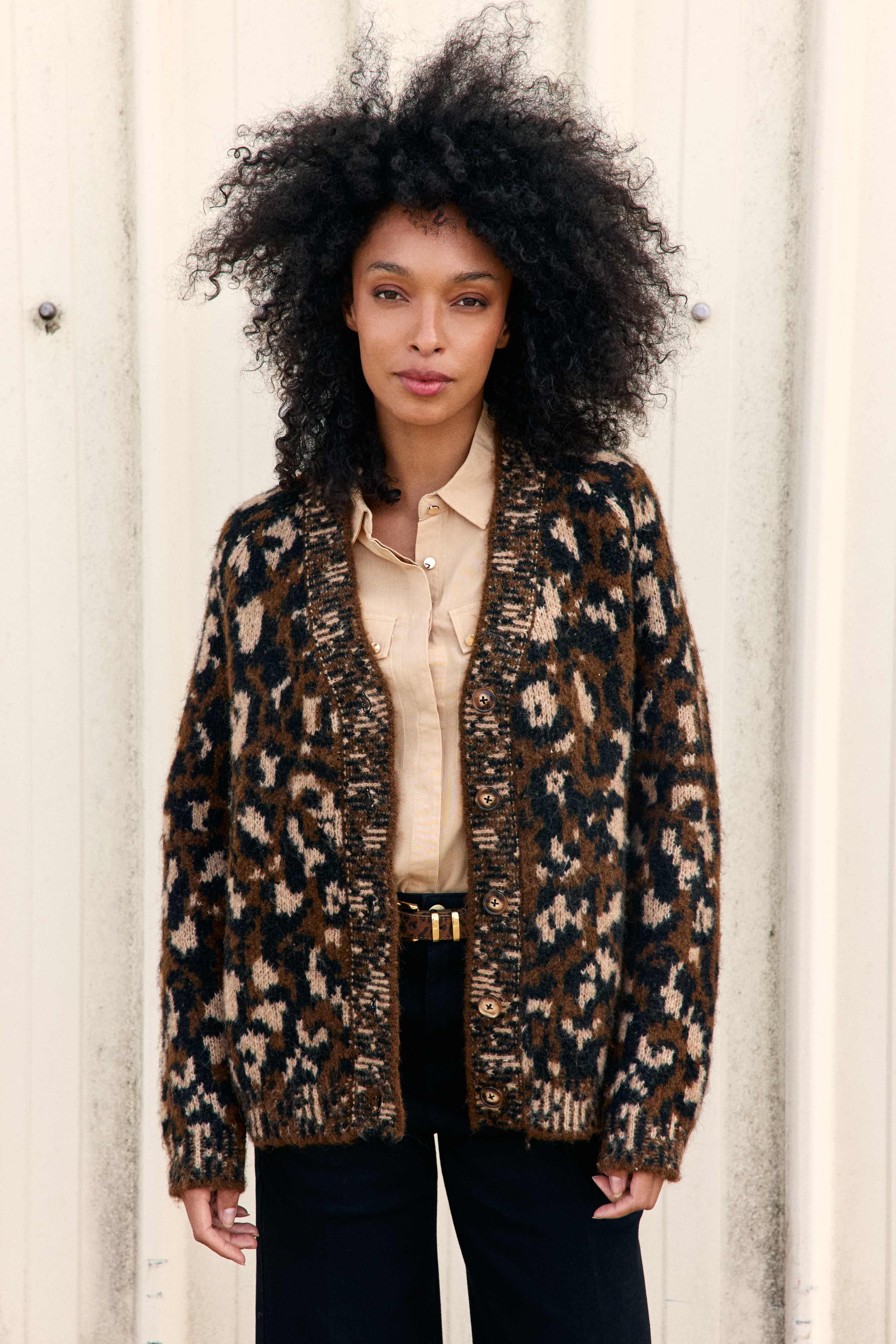 GILET imprimé animalier MAEVE, LA PETITE ETOILE