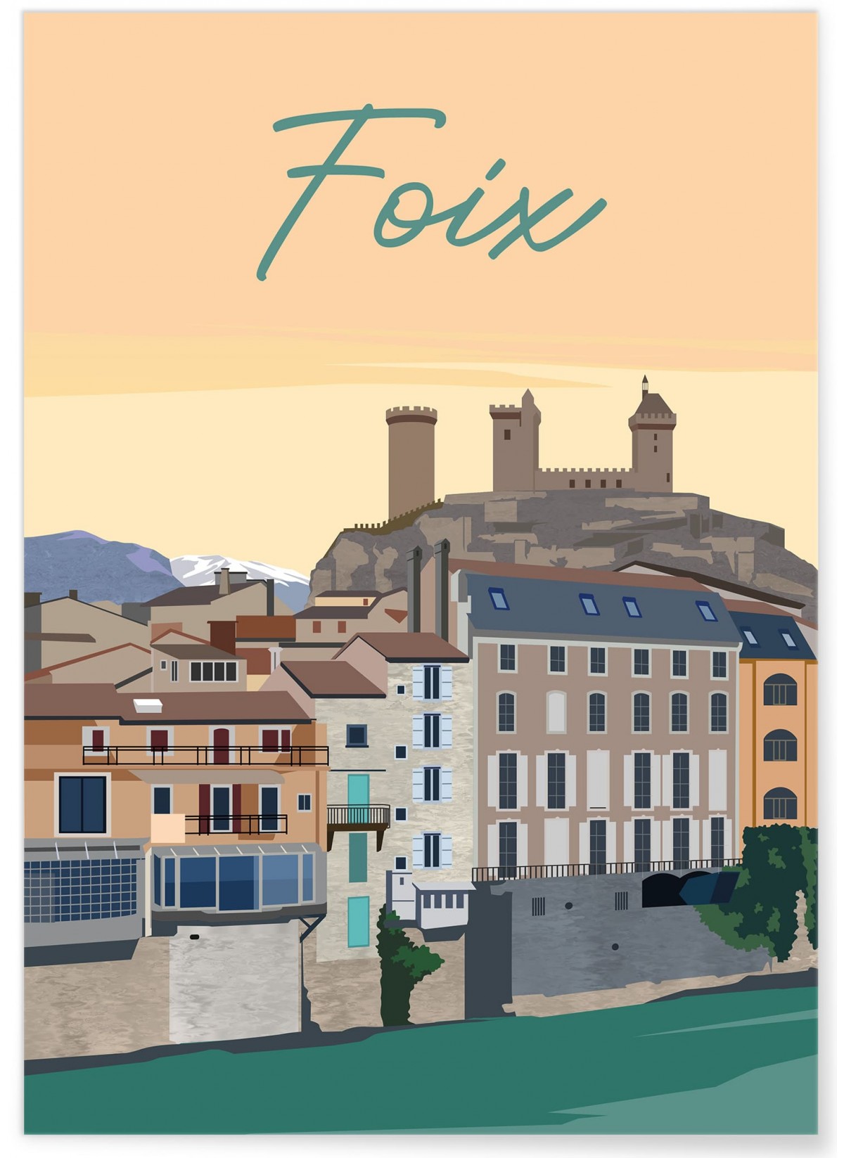 Affiche ville Foix, L'AFFICHERIE