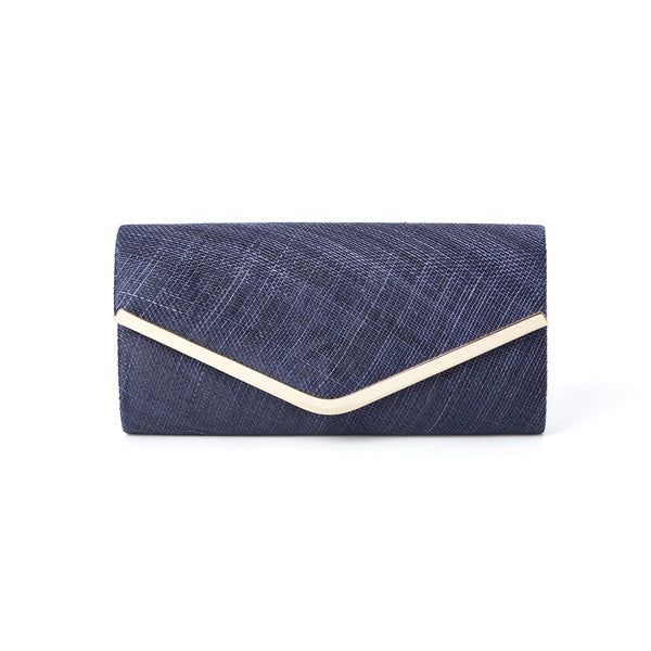 Pochette ceremonie bleu outlet marine