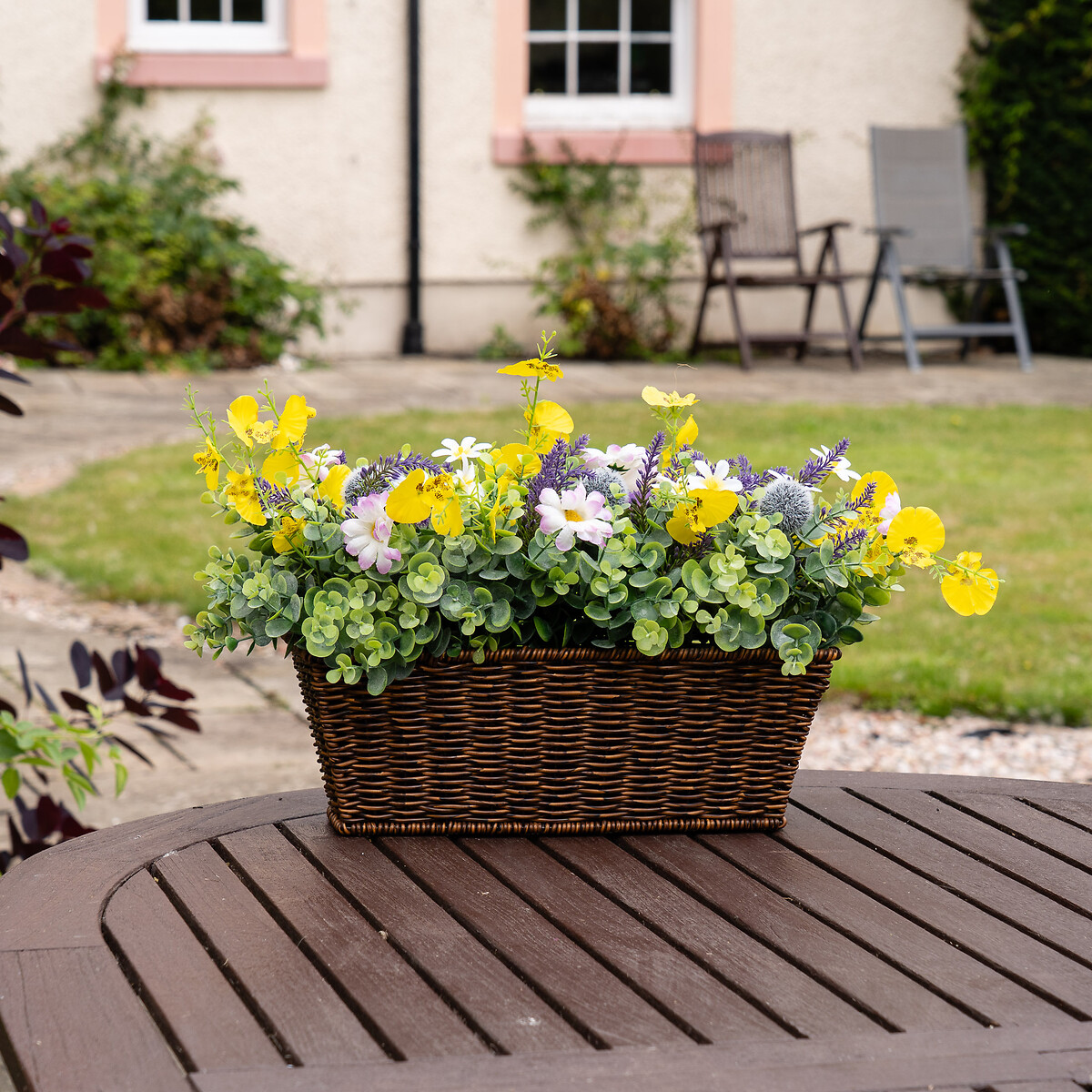 Mixed Floral Outdoor Planter, SO'HOME