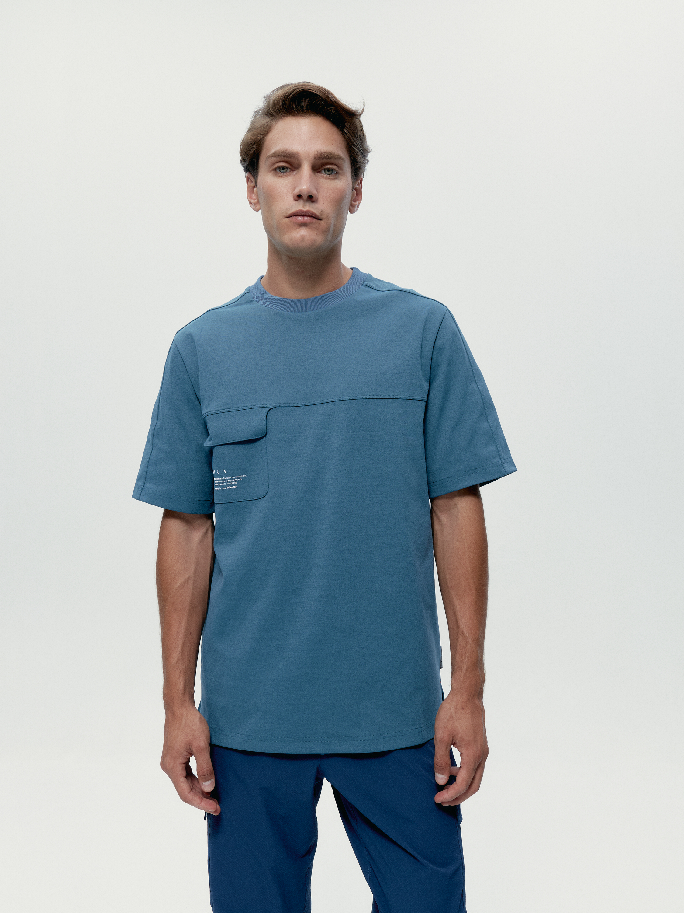 T-shirt de sport homme Tirreno Manches courtes coupe oversize, BORN
