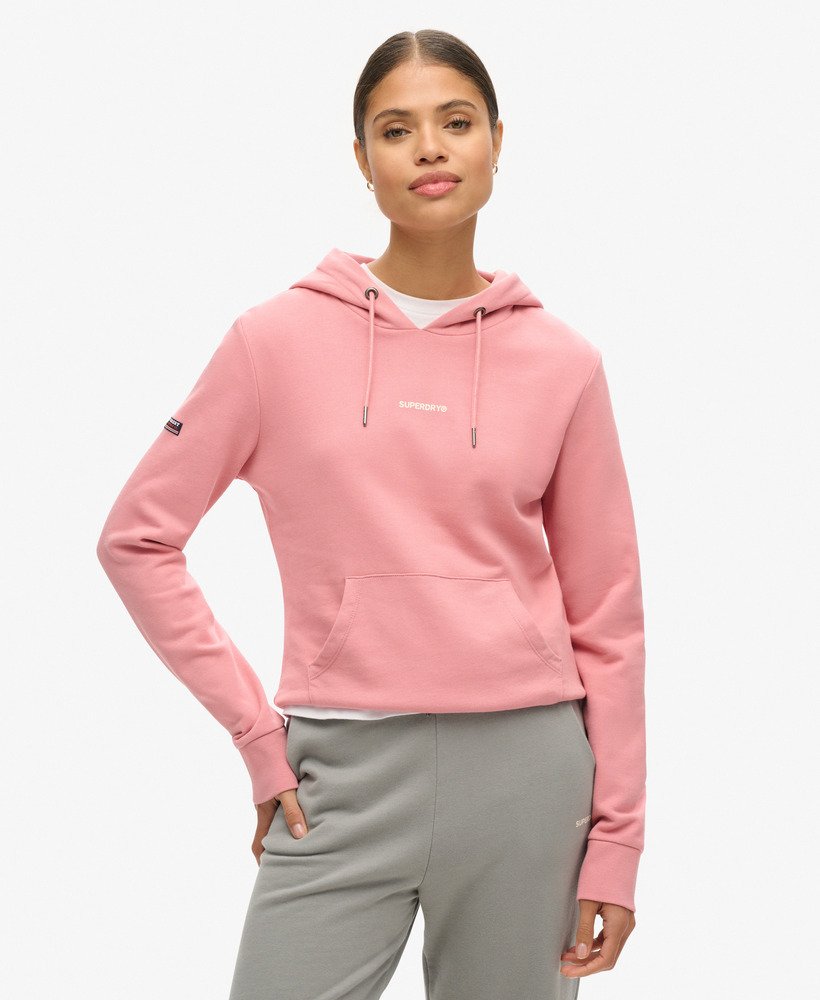 Sweat à capuche uni, SUPERDRY