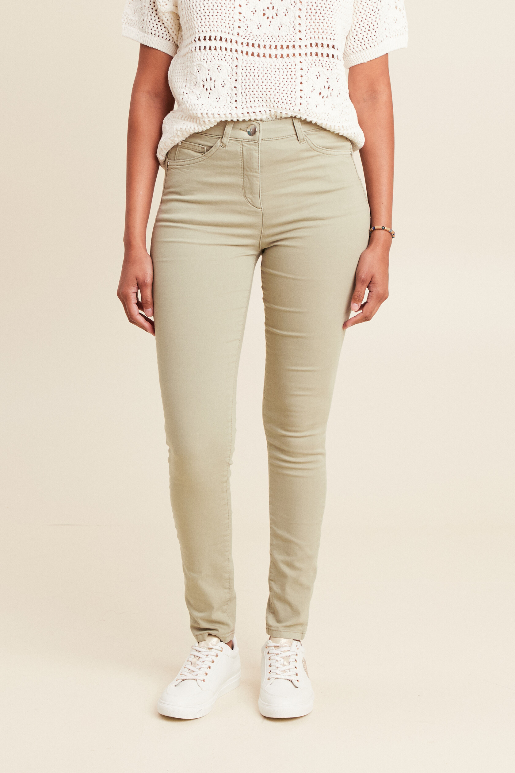 Pantalon léger taille haute long, BREAL