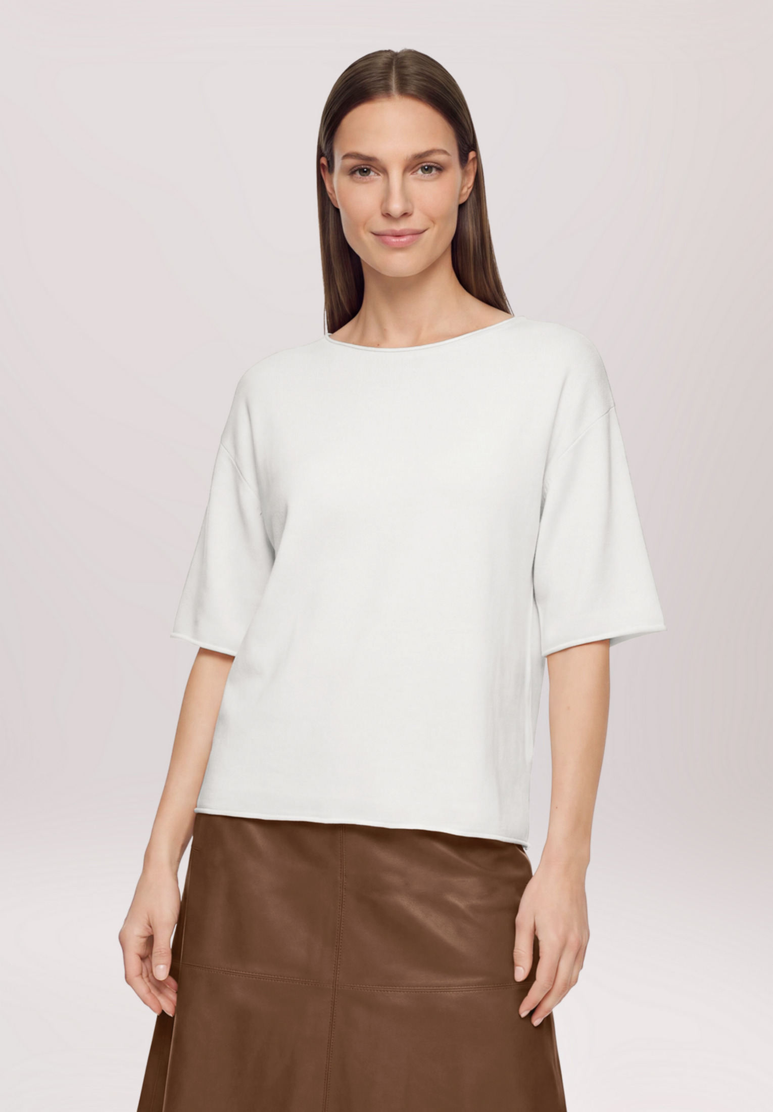 Pull-over en maille manches courtes, BETTY BARCLAY