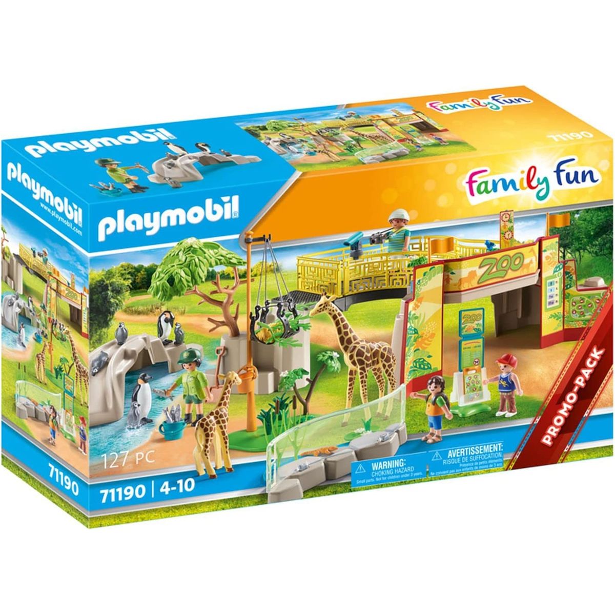 Playmobil 71190 ménagerie - country - le parc animalier - animaux sauvages  Playmobil