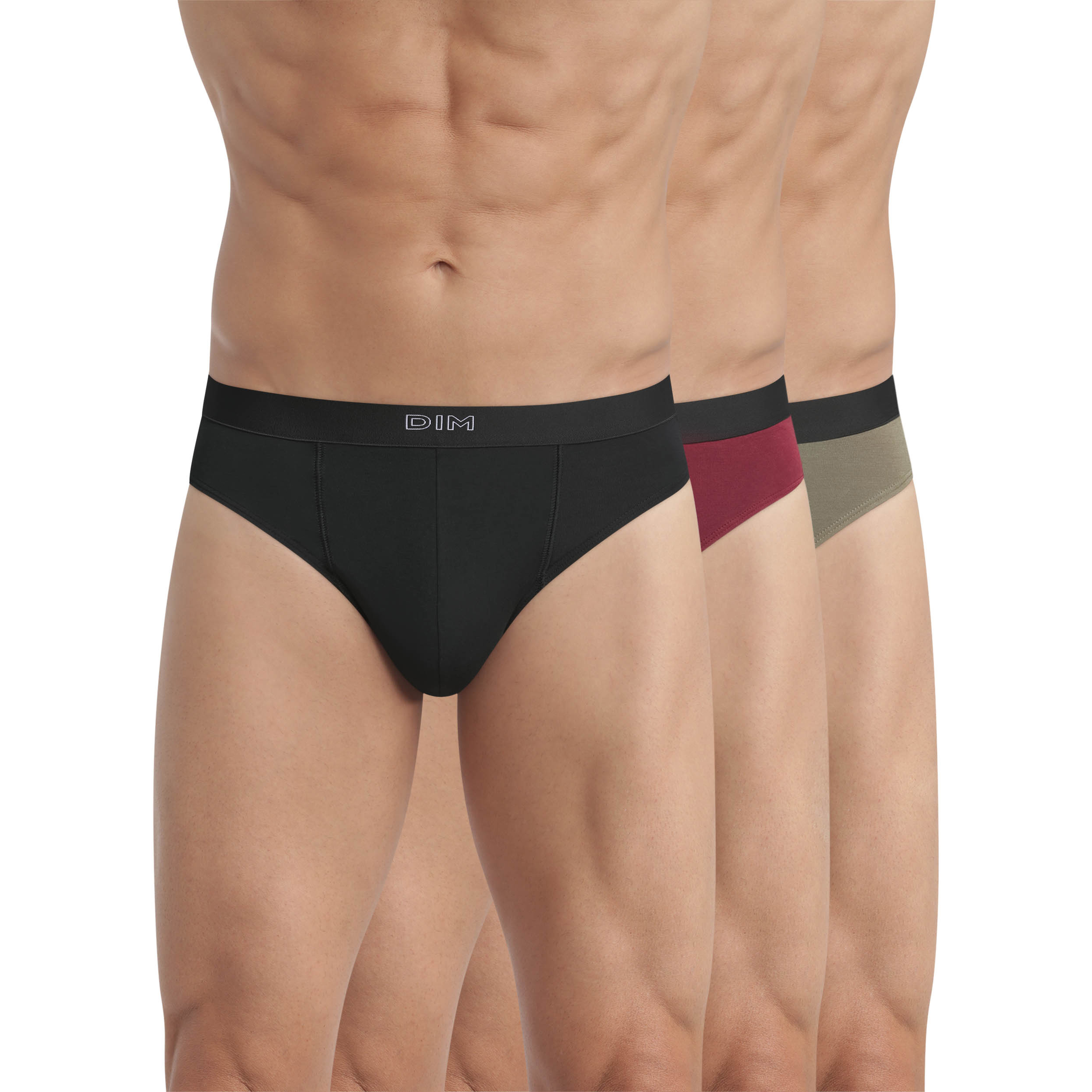 Lot de 3 slips Pur Confort, DIM