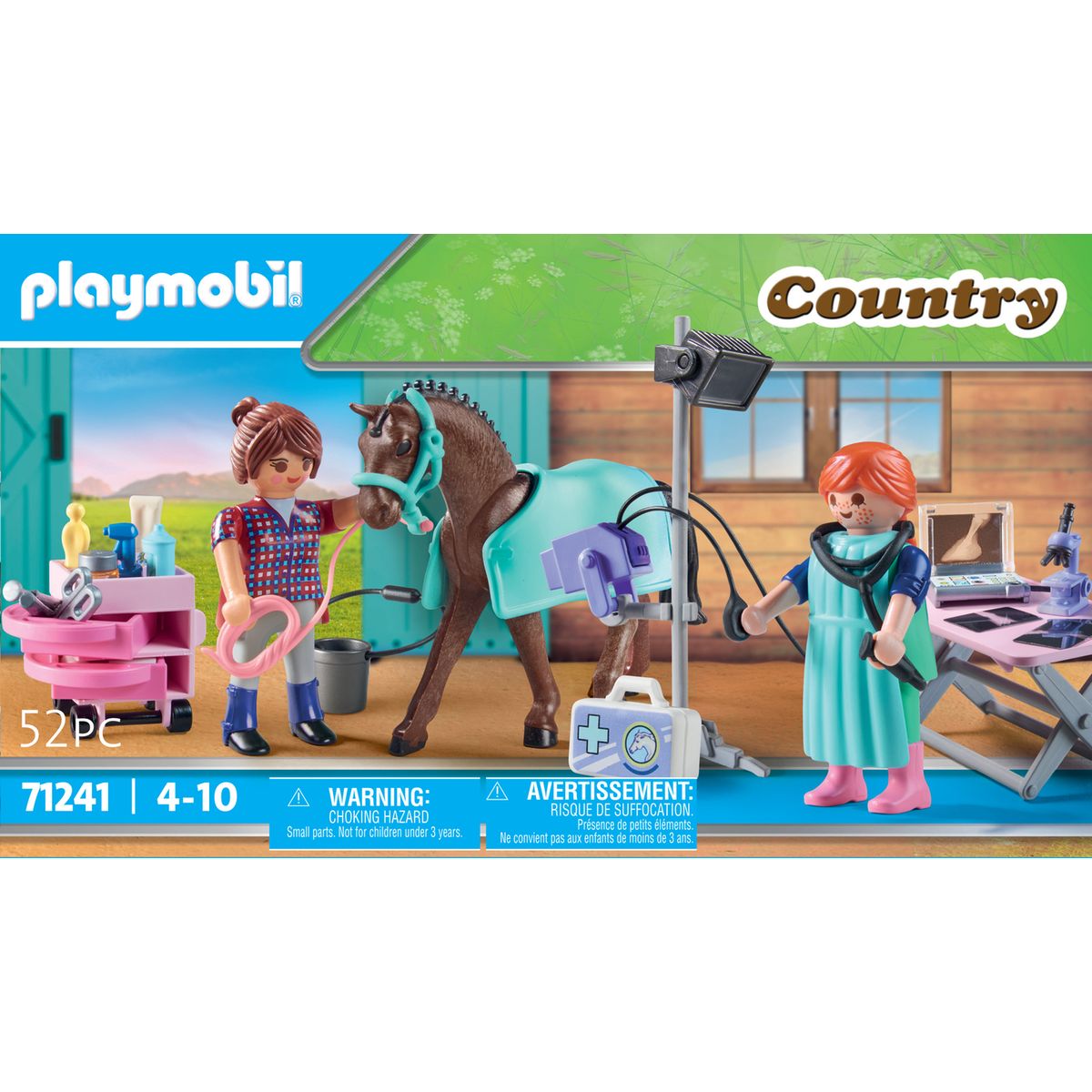 Acheter Playmobil Cheval de campagne vétérinaire 71241 - Juguetilandia
