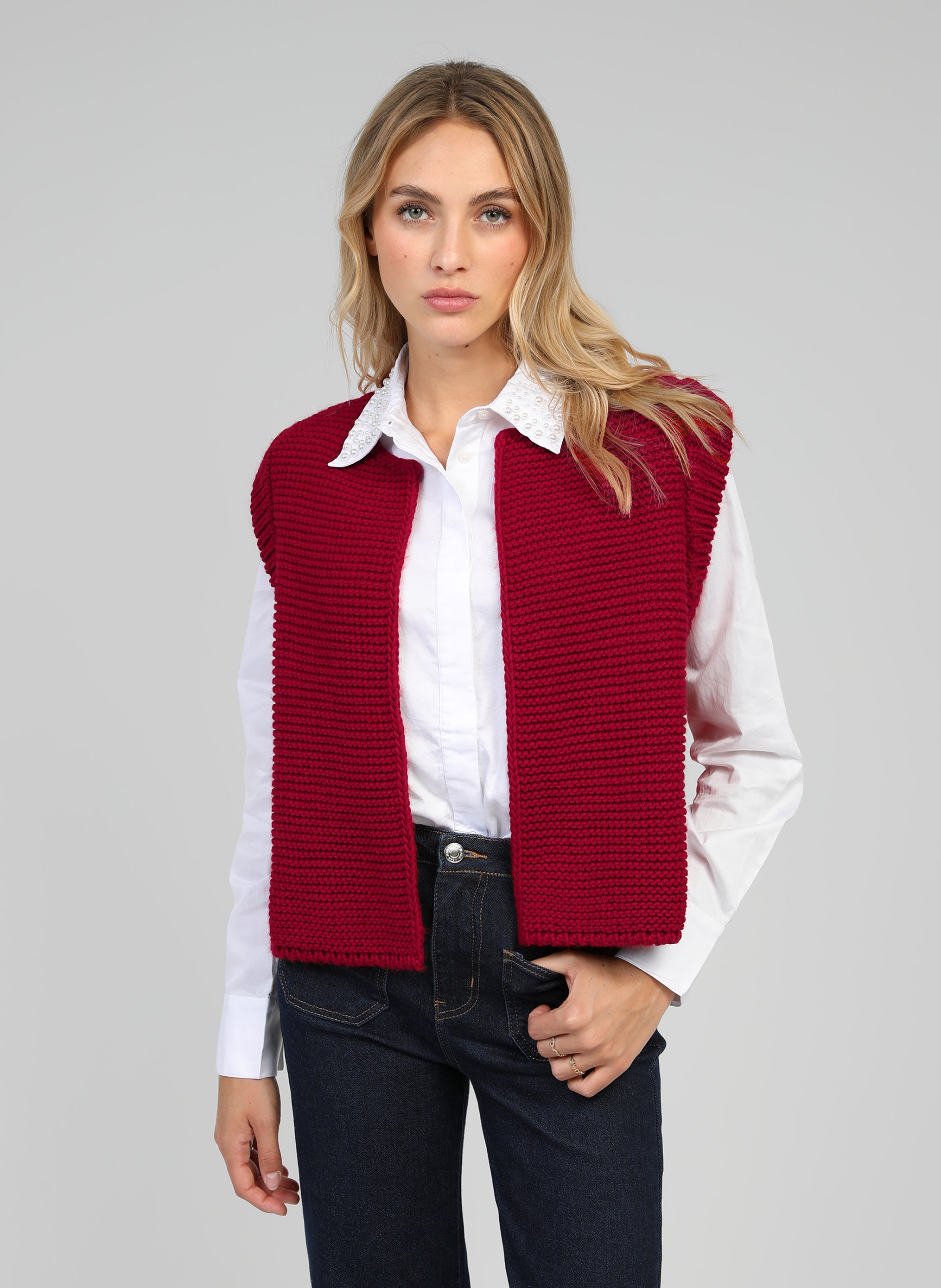 Cardigan Sans Manche LEGRINGOLY, AN'GE