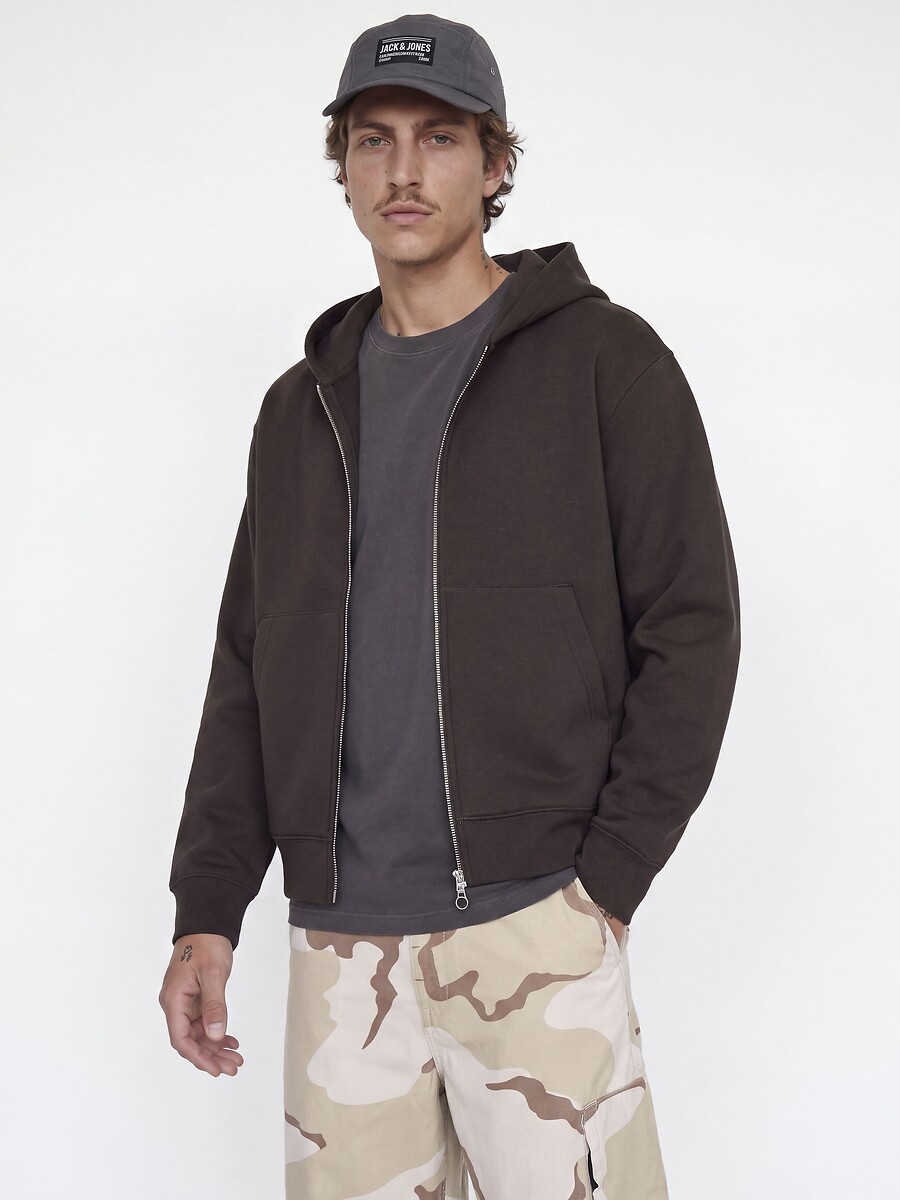 Hoodie met rits, LEGACY, JACK & JONES