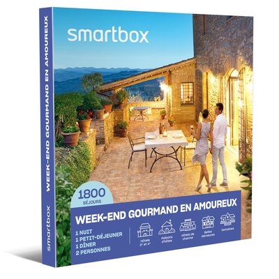 Week-end gourmand en amoureux - SMARTBOX - Coffret Cadeau Séjour SMARTBOX