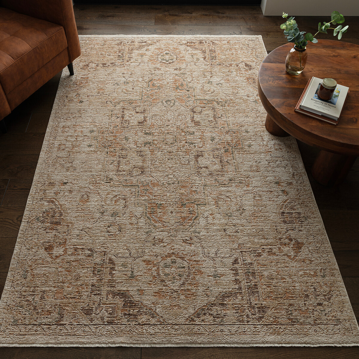 Heriz Serapi Copper Rug, SO'HOME
