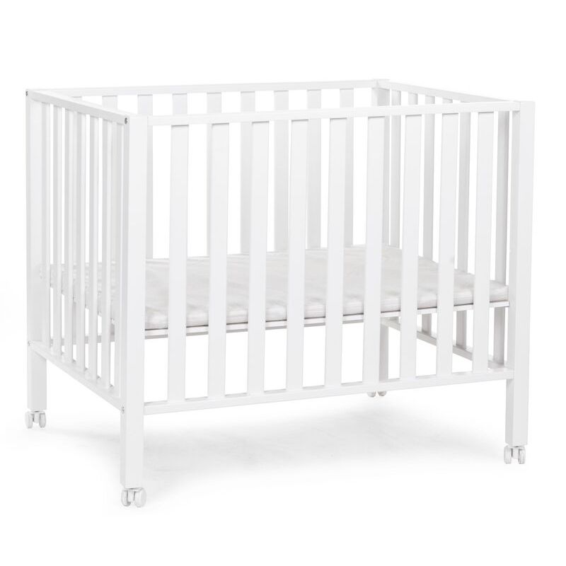 Parc Bebe Blanc 75x95 Cm Avec Roues 0 Childwood La Redoute