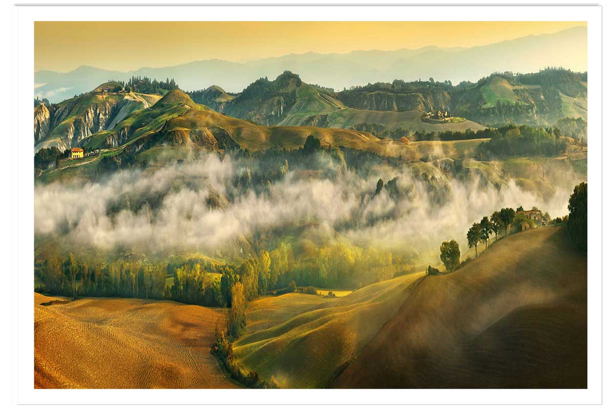 Affiche Paysage de Toscane, HEXOA