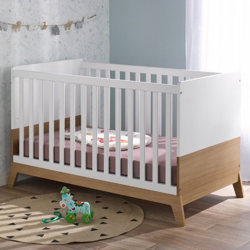 Lit Bebe Evolutif Fabrique En France Blanc Alfred Et Compagnie La Redoute