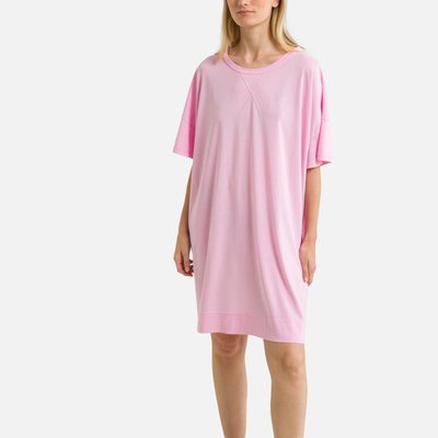 Kurzärmeliges T-Shirt-Kleid TUKYBAY, gerade Form AMERICAN VINTAGE