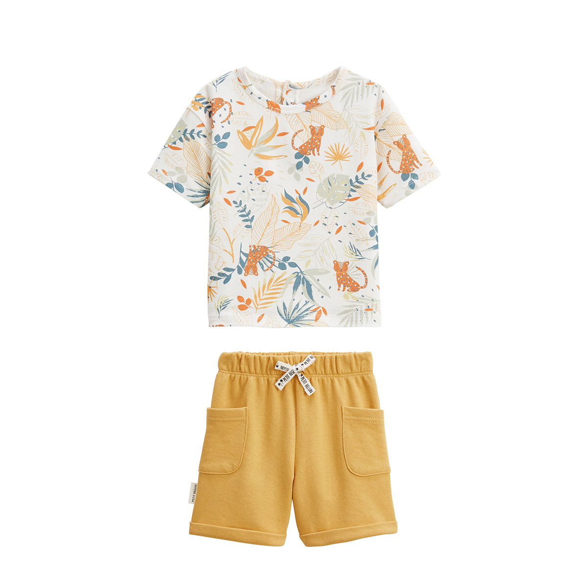 Ensemble enfant t-shirt et short Wakae, PETIT BEGUIN