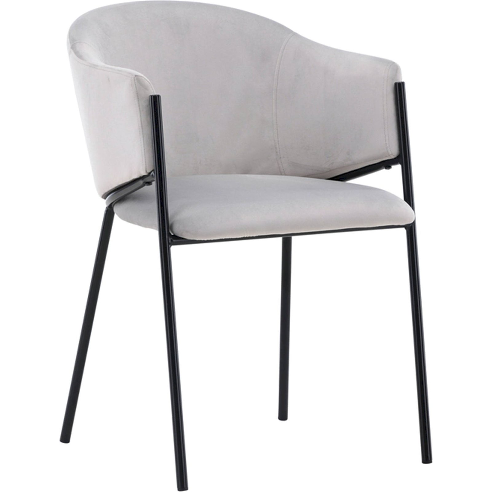Chaise de salle à manger EVELINA avec accoudoirs, RECOLLECTION