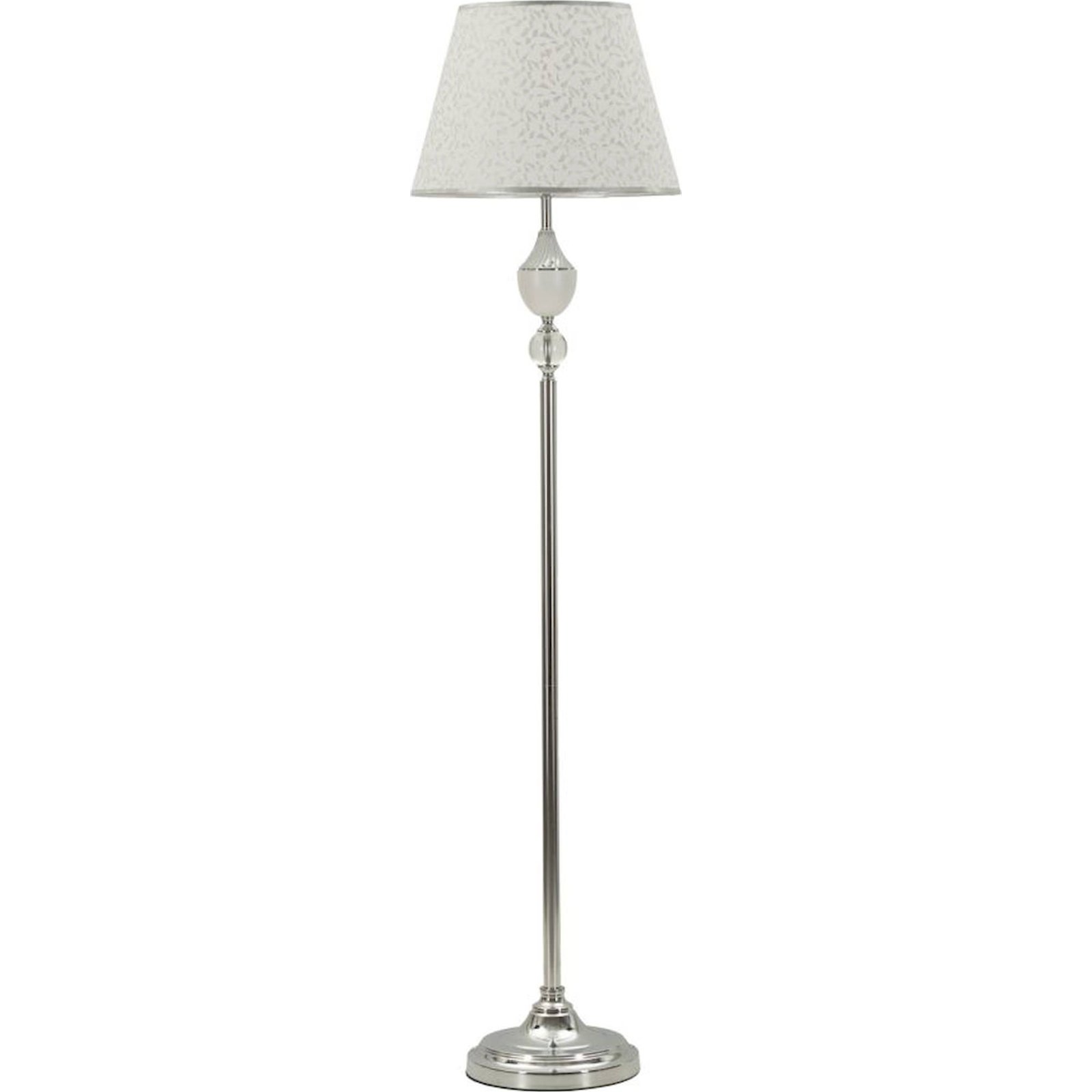Lampadaire en fer abat-jour en tissu GLAM, RECOLLECTION