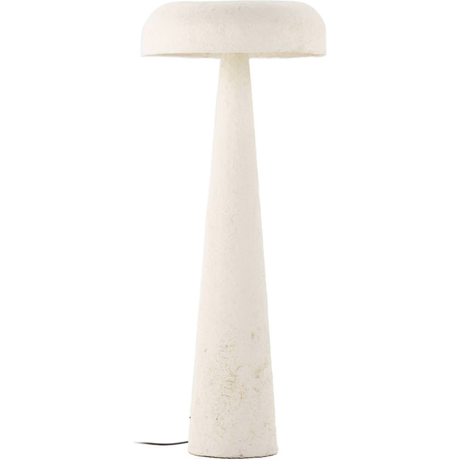 Lampadaire champignon en papier mâché, RECOLLECTION