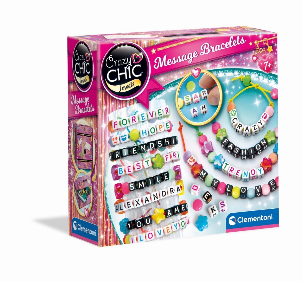 Message bracelets, CLEMENTONI