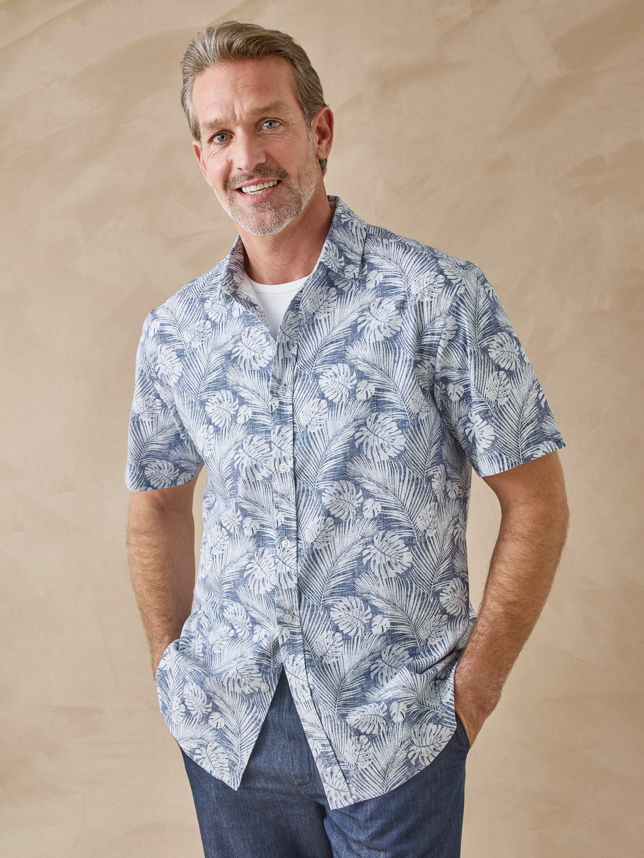 Chemise manches courtes en coton, DAXON