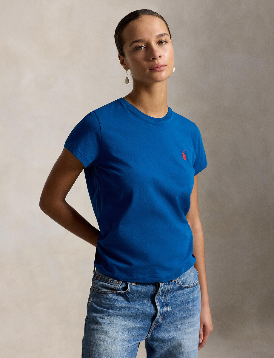 T-shirt col rond à manches courtes, POLO RALPH LAUREN