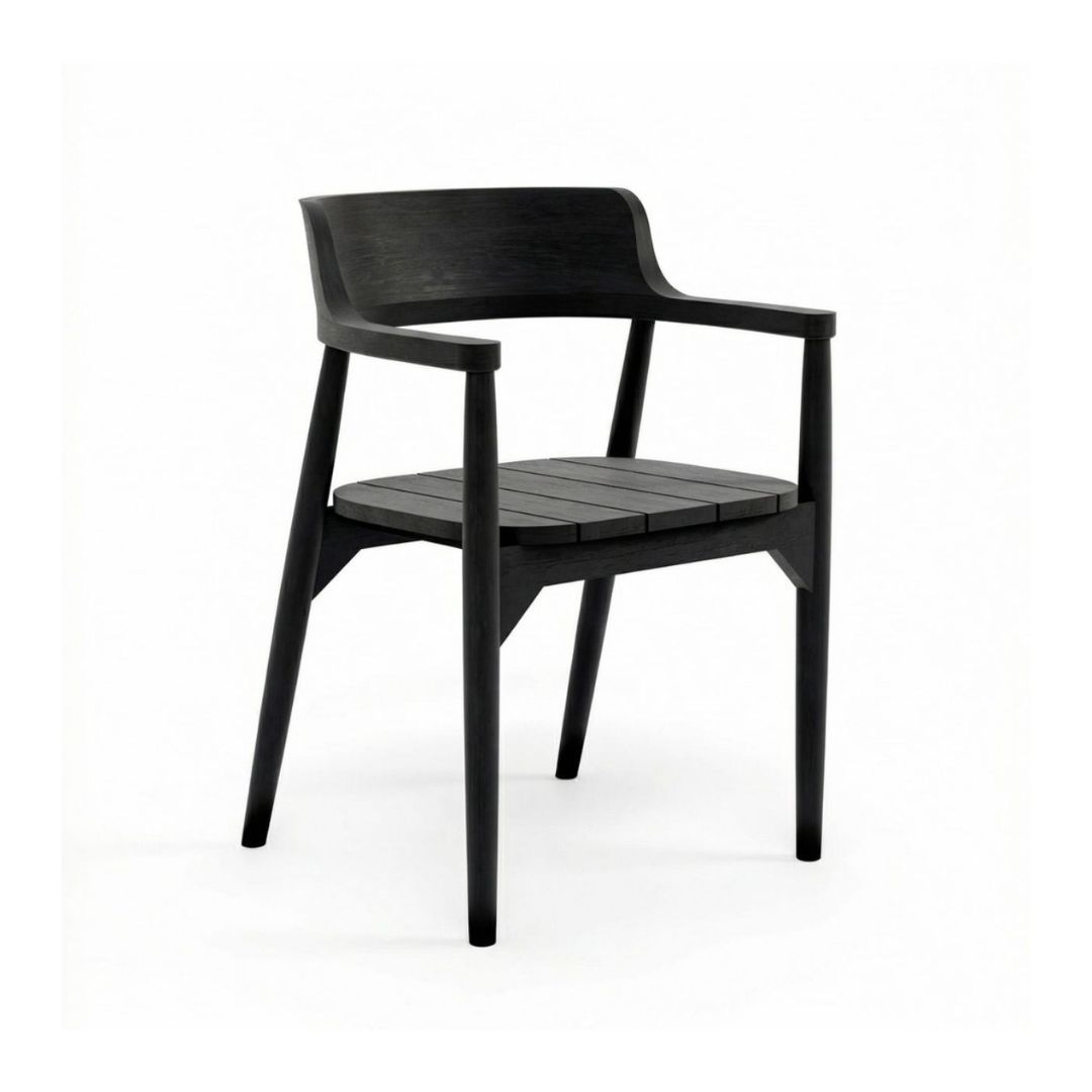 Chaise en bois de teck FEBRIANSAH, BAZAR BIZAR