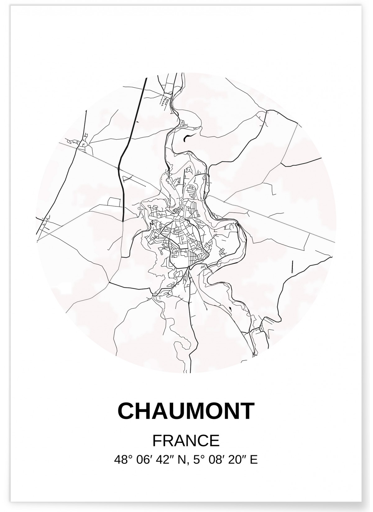 Affiche Carte Chaumont, L'AFFICHERIE